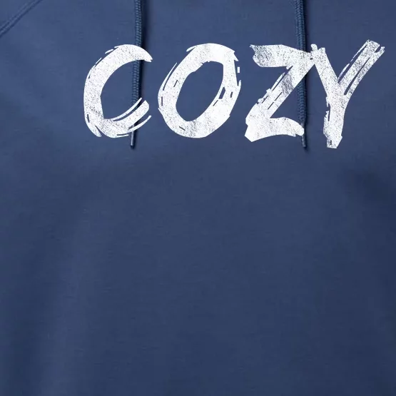 Cozy Word Performance Fleece Hoodie