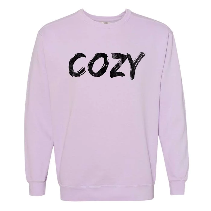 Cozy Word Garment-Dyed Sweatshirt