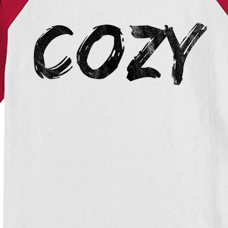 Cozy Word Kids Colorblock Raglan Jersey