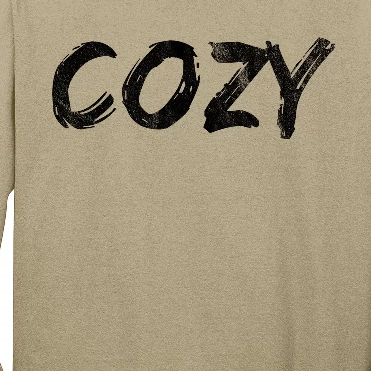 Cozy Word Long Sleeve Shirt