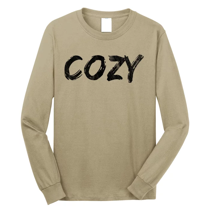 Cozy Word Long Sleeve Shirt