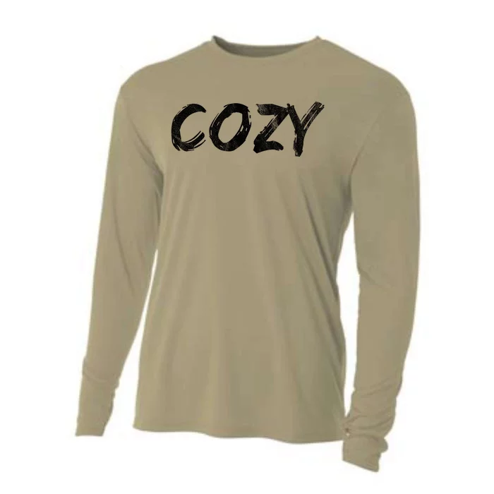 Cozy Word Cooling Performance Long Sleeve Crew