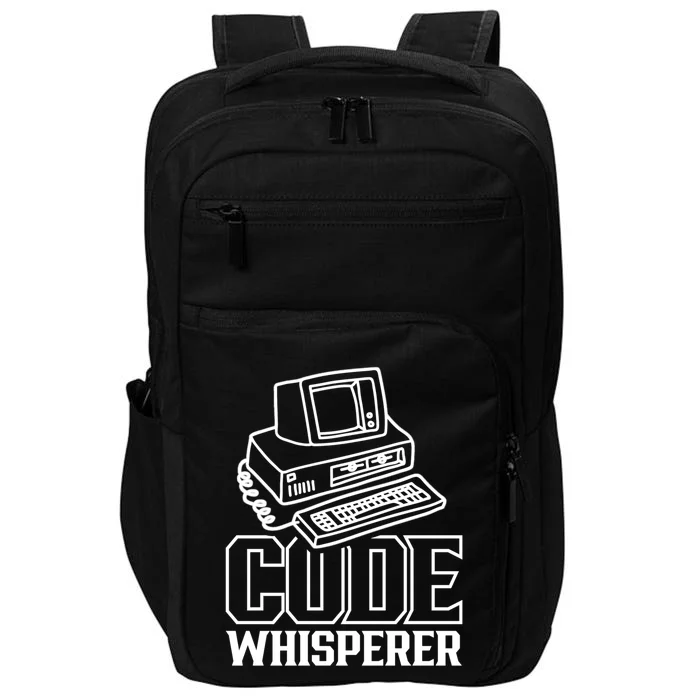 Code Whisperer Code It Coding Coder Programming Programmer Gift Impact Tech Backpack