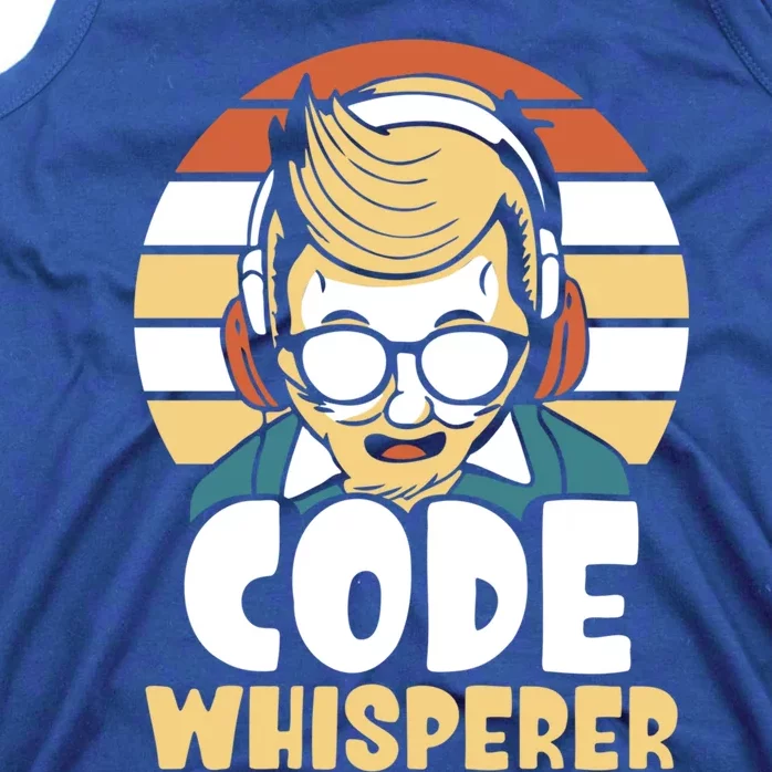 Code Whisperer Coding Coder Programming Code It Programmer Meaningful Gift Tank Top