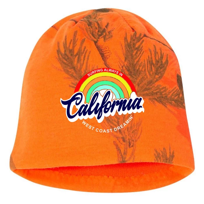 California West Coast Dreamin Retro Rainbow Kati - Camo Knit Beanie