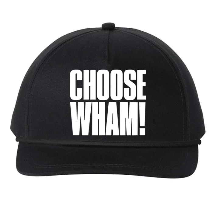 Choose Wham Snapback Five-Panel Rope Hat