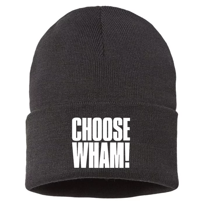 Choose Wham Sustainable Knit Beanie