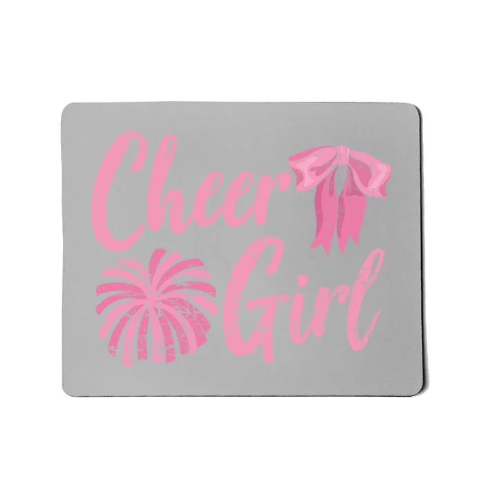 Cheering Women Cheer Girls Cheerleading Cheerleader Gift Mousepad