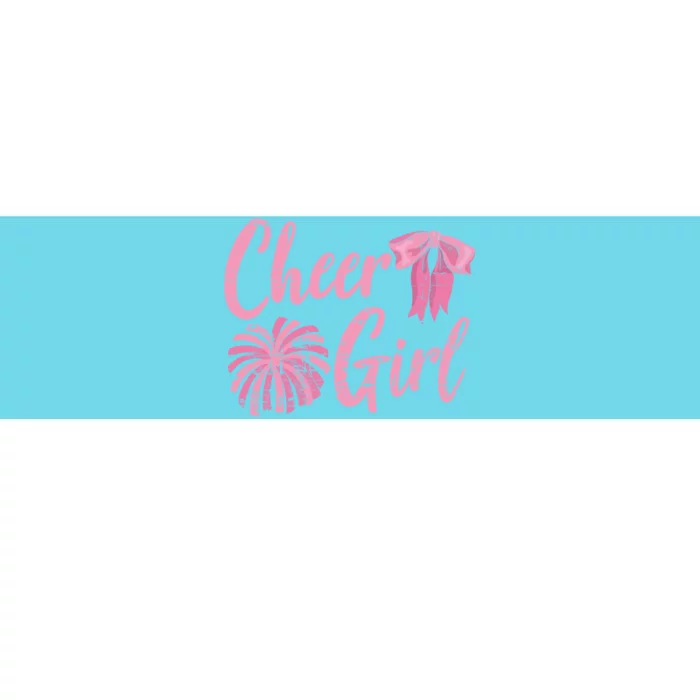 Cheering Women Cheer Girls Cheerleading Cheerleader Gift Bumper Sticker