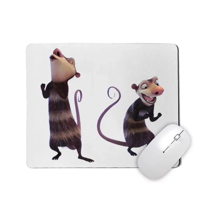 Celebrate With Crash And Eddie In The Ice Age Mousepad