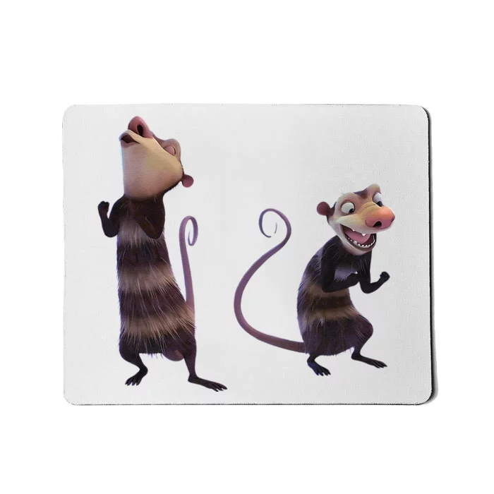 Celebrate With Crash And Eddie In The Ice Age Mousepad