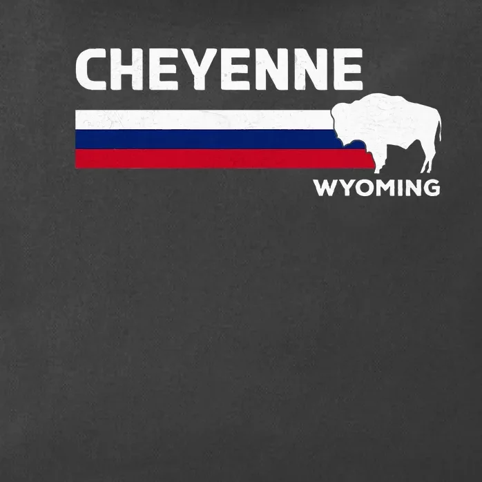 Cheyenne Wyoming Zip Tote Bag