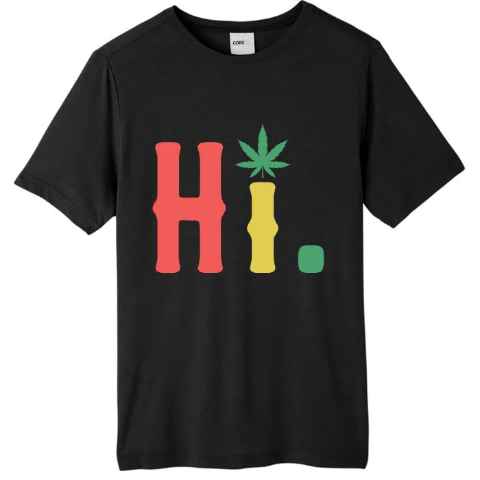 Cannabis Weed ChromaSoft Performance T-Shirt