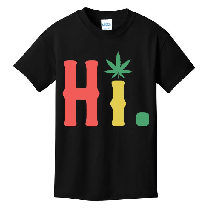 Cannabis Weed Kids T-Shirt