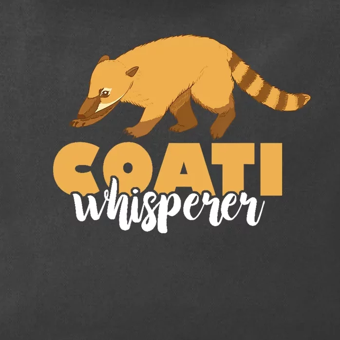 Coati Whisperer Coatimundi Raccoon Wildlife Animal Zip Tote Bag