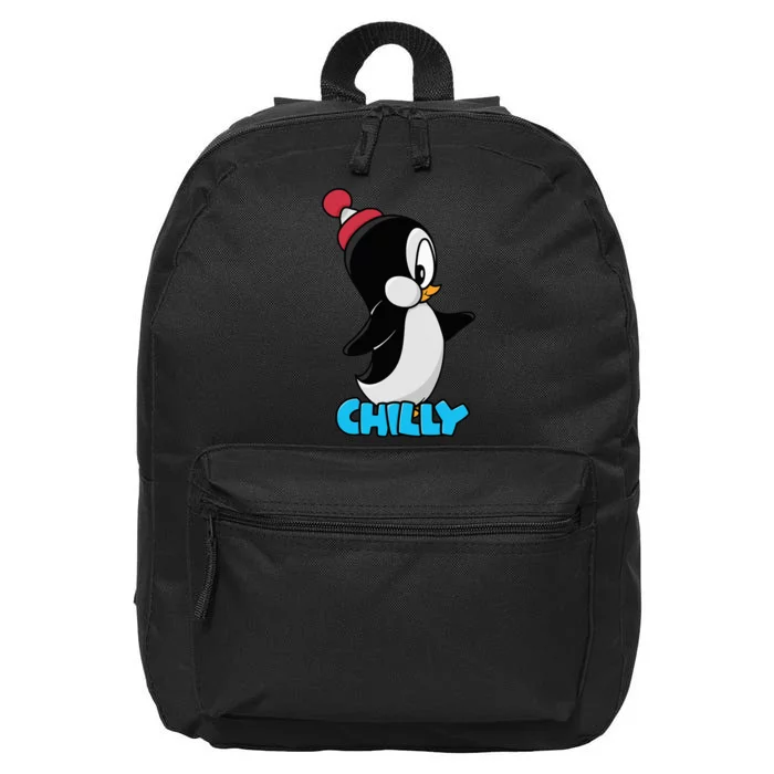 CHILLYS WILLY CARTOON funny animal 16 in Basic Backpack