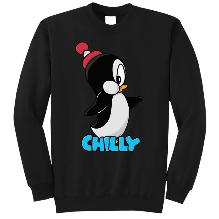 CHILLYS WILLY CARTOON funny animal Tall Sweatshirt