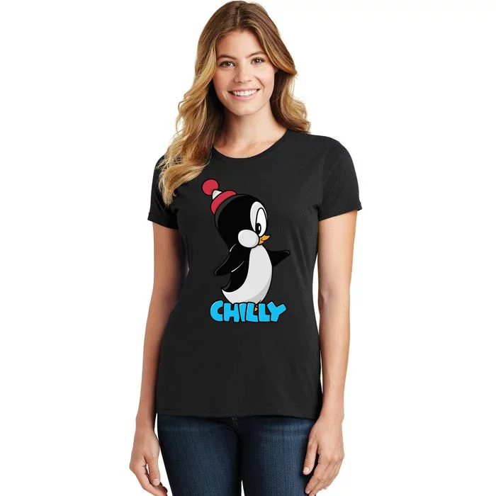 CHILLYS WILLY CARTOON funny animal Women's T-Shirt