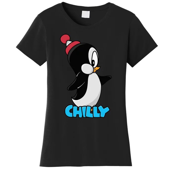 CHILLYS WILLY CARTOON funny animal Women's T-Shirt