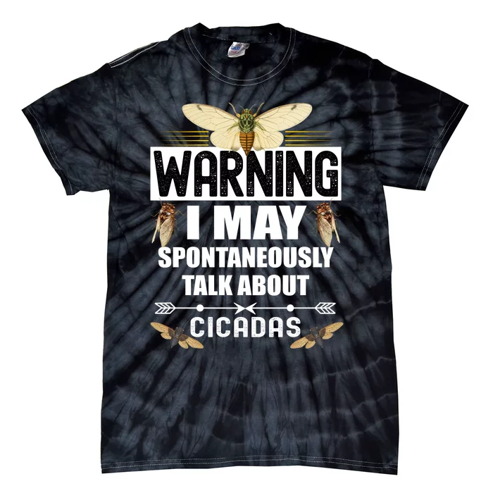 Cicada Warning Tie-Dye T-Shirt