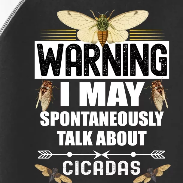 Cicada Warning Toddler Fine Jersey T-Shirt