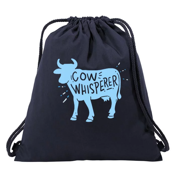 Cow Whisperer Cow Farmer & Rancher Cute Gift Drawstring Bag