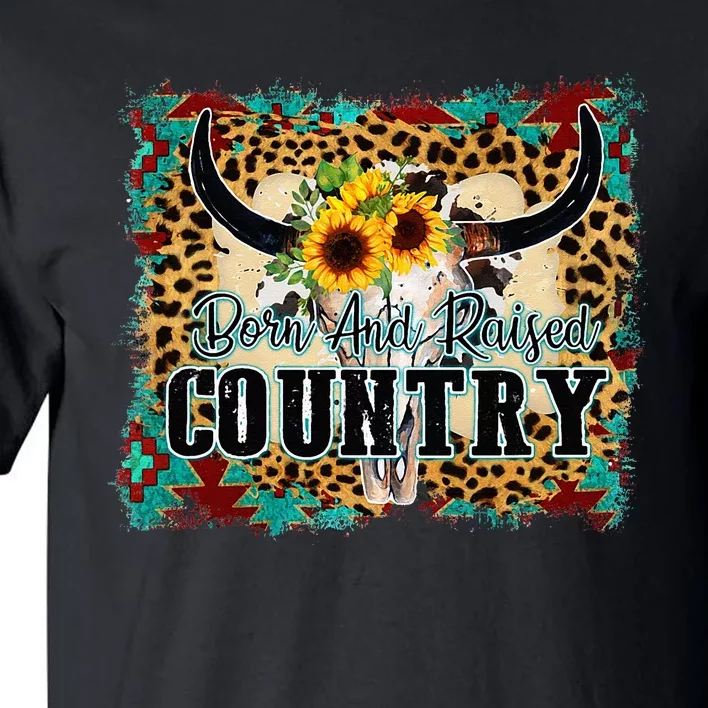 Country Western Cactus Sunflower Apparel Women Tall T-Shirt