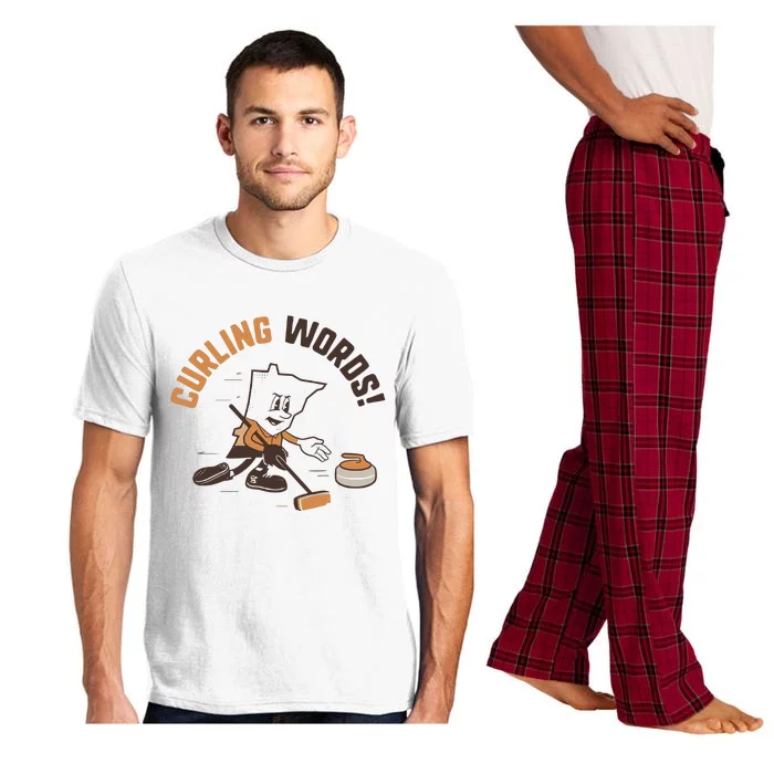 Curling Words Pajama Set