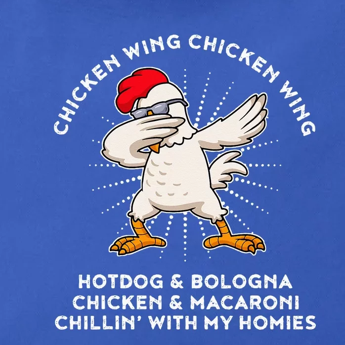 Chicken Wing Chicken Wing Hot Dog Zip Tote Bag