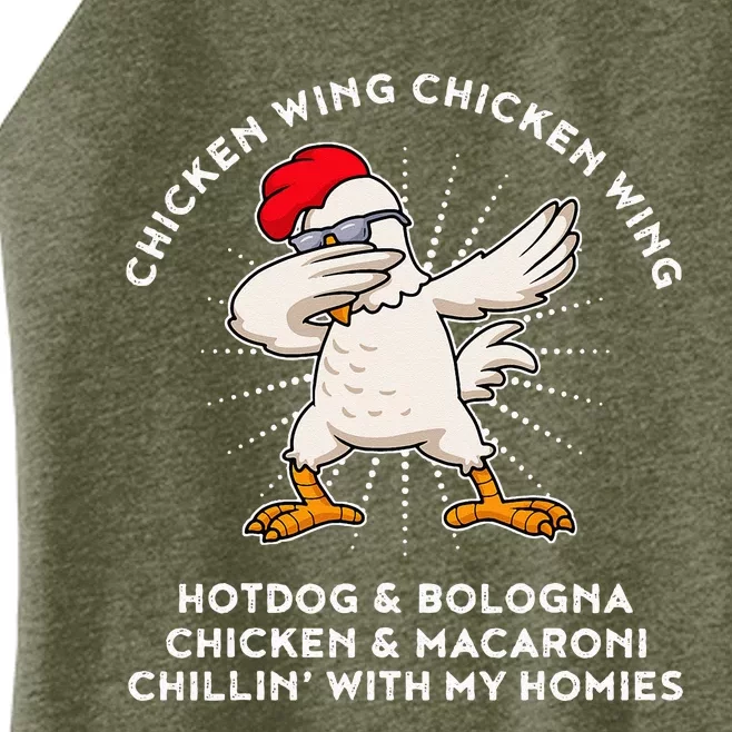 Chicken Wing Chicken Wing Hot Dog Women’s Perfect Tri Rocker Tank