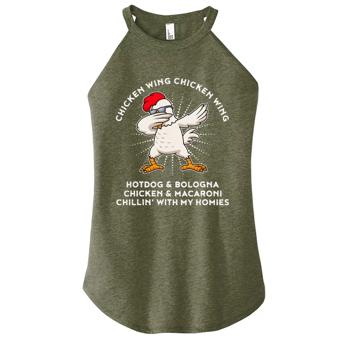 Chicken Wing Chicken Wing Hot Dog Women’s Perfect Tri Rocker Tank