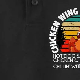 Chicken Wing Chicken Wing Hot Dog Bologna Macaroni Dry Zone Grid Performance Polo