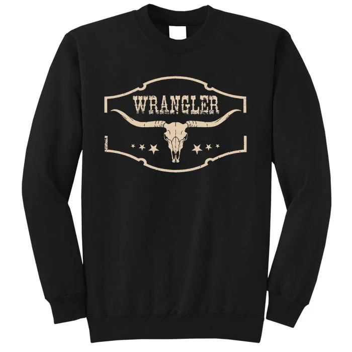 Classic Wranglers Cowhide Bulls Skulls Vintage Styles Pride Sweatshirt