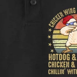 Chicken Wing Chicken Wing Song Lyric Hot Dog Bologna Dry Zone Grid Performance Polo