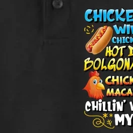 Chicken Wing Chicken Wing Hot Dog Bologna Dry Zone Grid Performance Polo