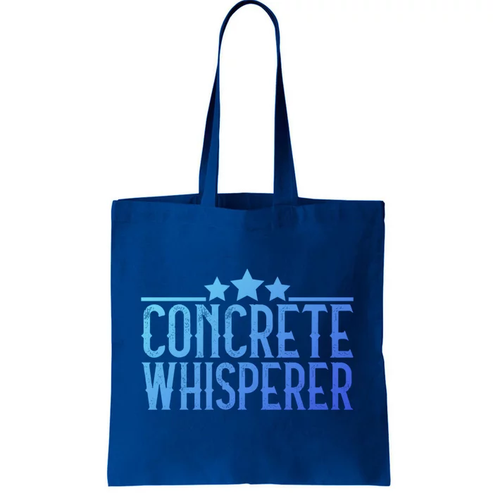 Concrete Whisperer Construction Worker Gift Tote Bag