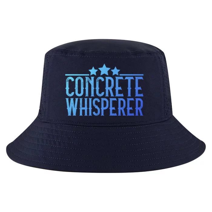 Concrete Whisperer Construction Worker Gift Cool Comfort Performance Bucket Hat