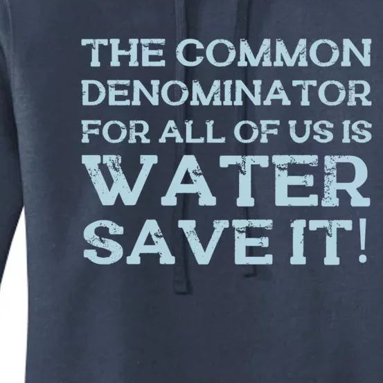 Conserve Water Conservation World Water Day! March 22nd Gift Women's Pullover Hoodie