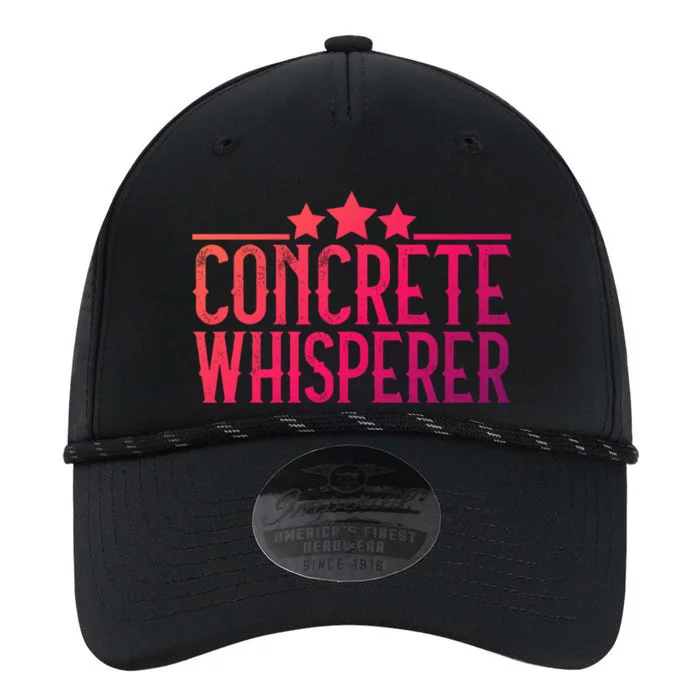 Concrete Whisperer Construction Worker Gift Performance The Dyno Cap