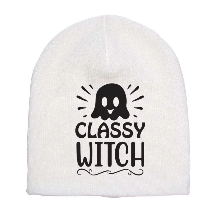 Classy Witch Short Acrylic Beanie