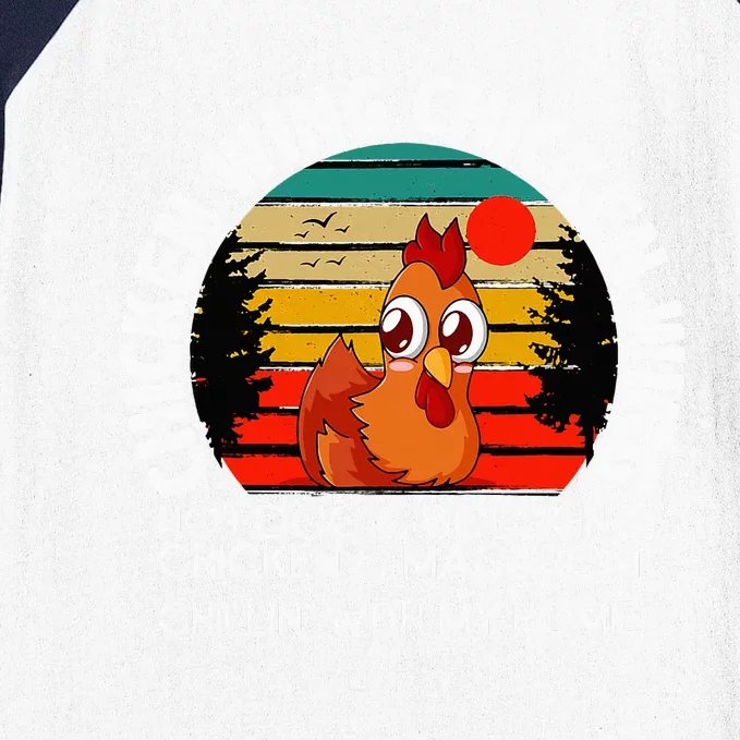 Chicken Wing Chicken Wing Hot Dog Bologna Macaroni Baseball Sleeve Shirt