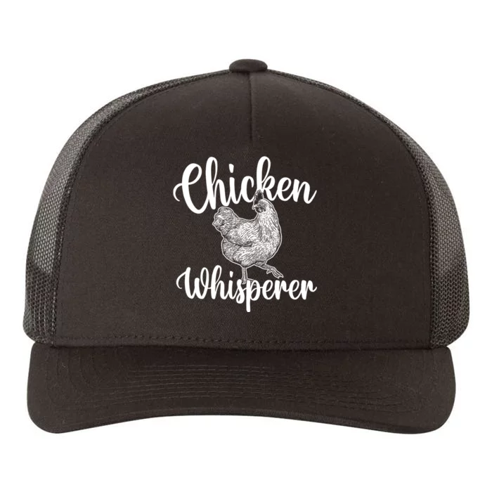 Chicken Whisperer Chicken Lover Poultry Owner Yupoong Adult 5-Panel Trucker Hat