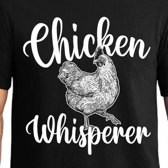 Chicken Whisperer Chicken Lover Poultry Owner Pajama Set