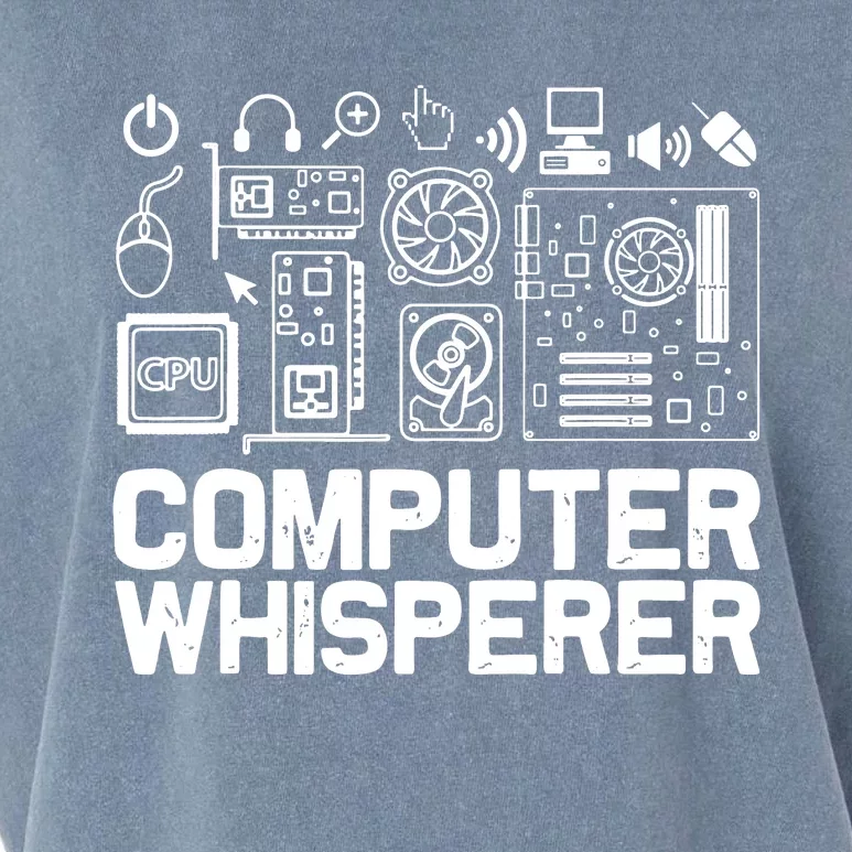 Computer Whisperer Garment-Dyed Women's Muscle Tee