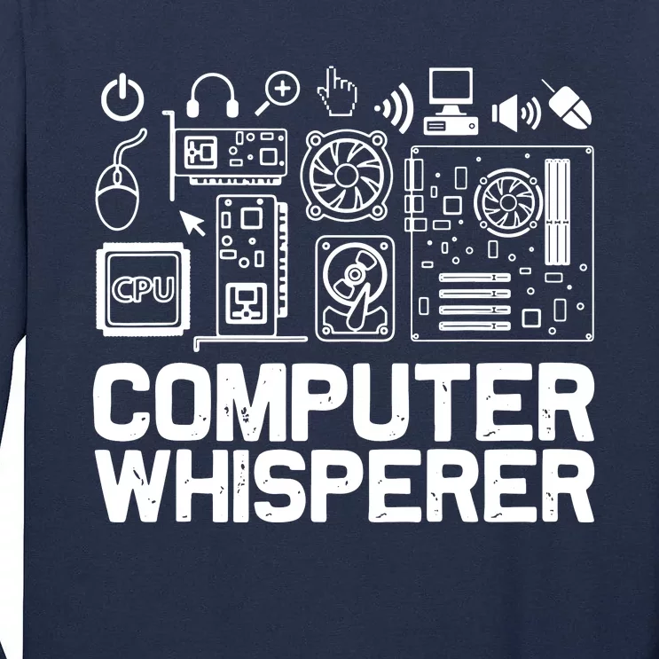 Computer Whisperer Tall Long Sleeve T-Shirt