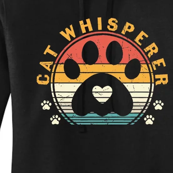 Cat Whisperer Cat Women's Pullover Hoodie