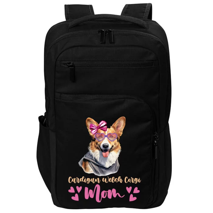 Cardigan Welsh Corgi Dog Mom Mothers Day Lover Dog Gift Impact Tech Backpack