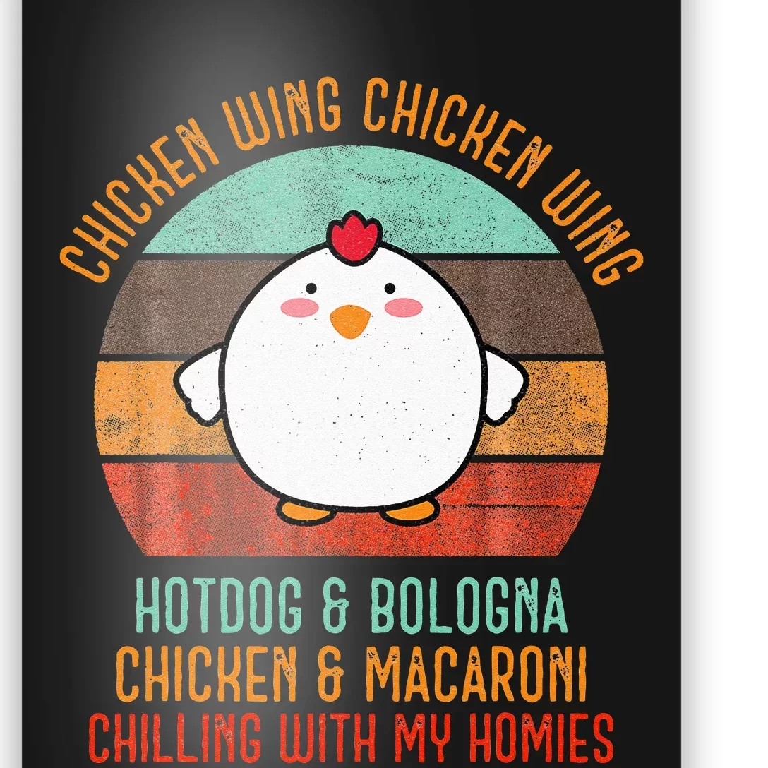 Chicken Wing Chicken Wing Song Lyric Hot Dog Bologna Poster