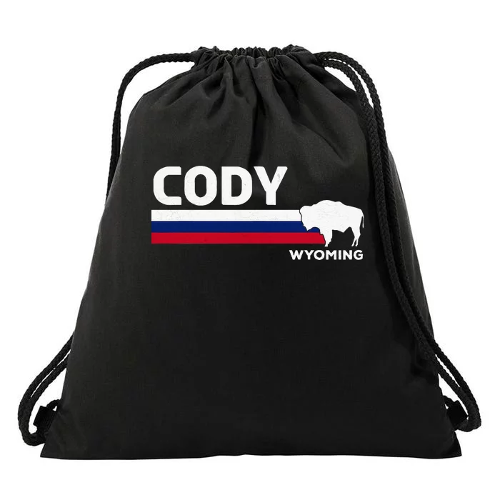 Cody Wyoming Drawstring Bag