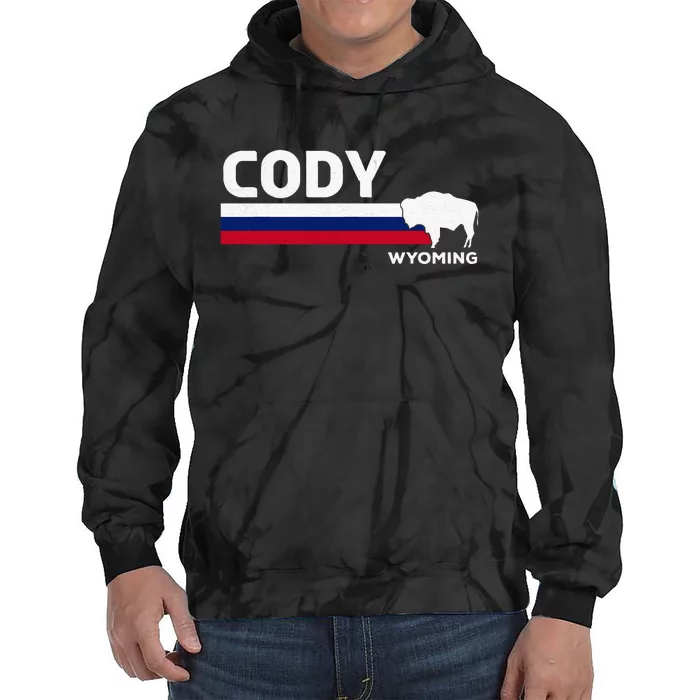 Cody Wyoming Tie Dye Hoodie